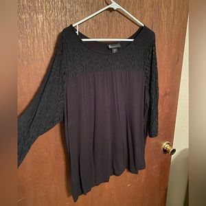 Lane Bryant three-quarter sleeve top. Size 18/20